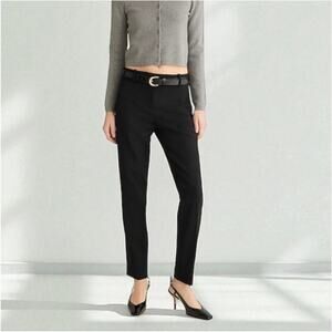 J.Crew Pants Womens 8 Black Cameron Slim Cropped 4 Season Stretch Office Career